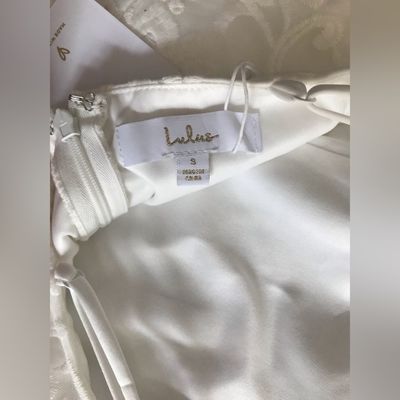 Lulus White Mesh Floral Embroidered Maxi Dress - Picture 7 of 10